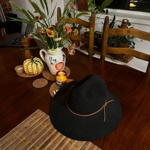 rag & bone wide brim wool fedora